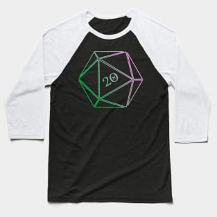 Nat20 | Gradient Baseball T-Shirt